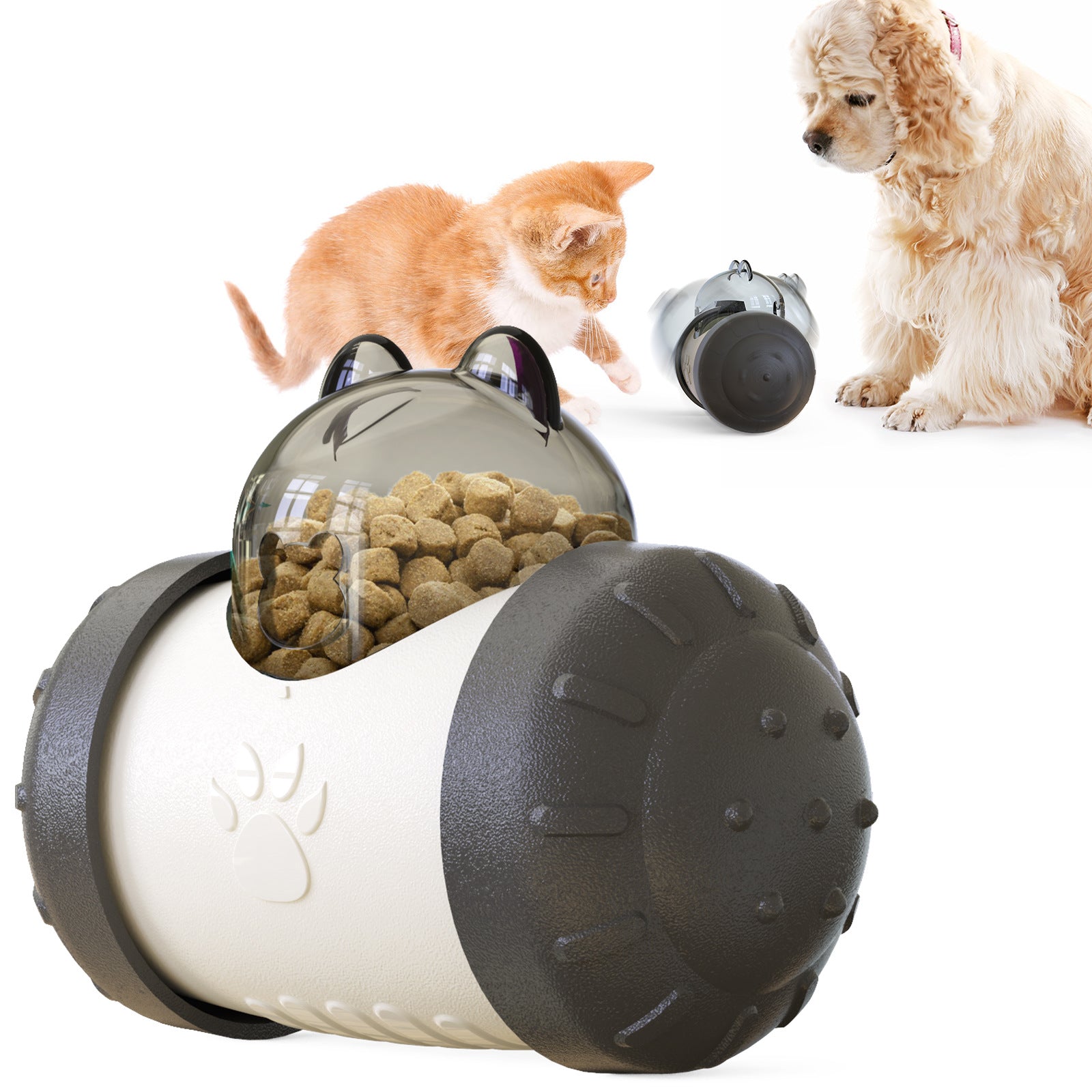 Interactive Pet Treat Dispensing Puzzle Ball Feeder Toy
