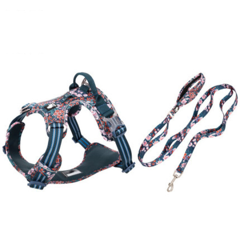 Pet Vest Type Chest Harness Leash Set