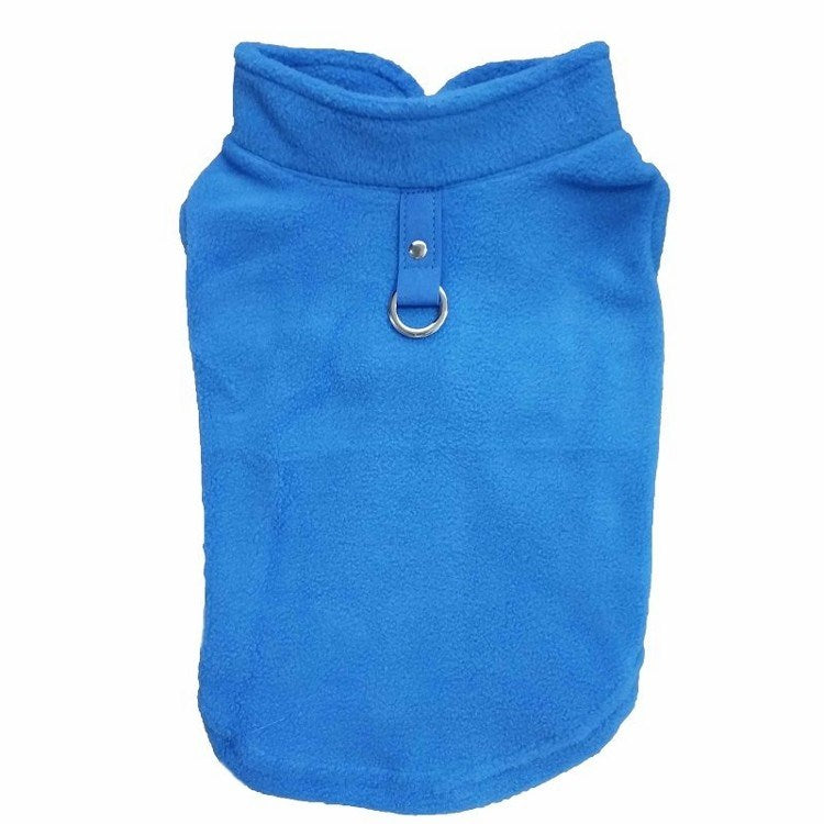 Fleece Pet Coat Jacket Vest Warm Small Pet Clothing
