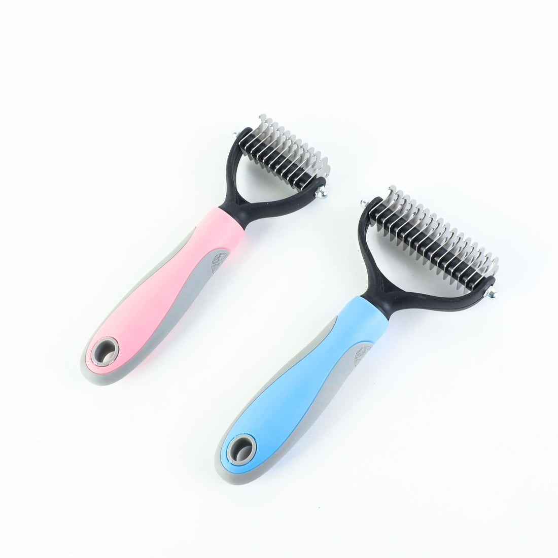 Stainless Steel Double Sided Pet Grooming Brush And Comb