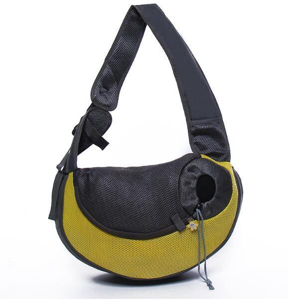 Portable Mesh Oxford Pet Carrier Sling Bag For Travel
