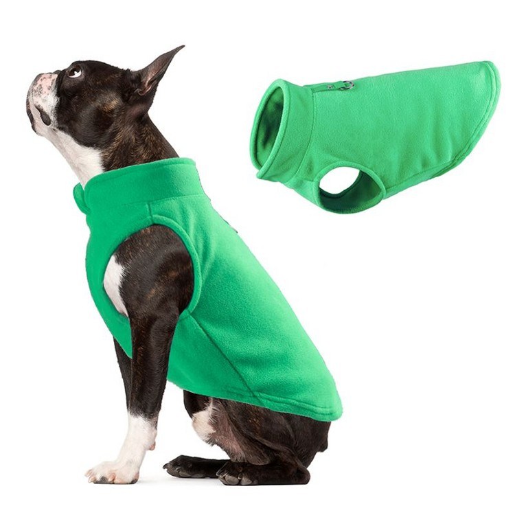 Fleece Pet Coat Jacket Vest Warm Small Pet Clothing