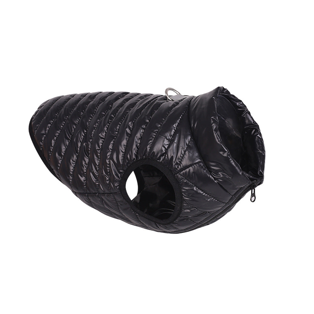 Pet Nylon Zipper Jacket Autumn Winter Clothing