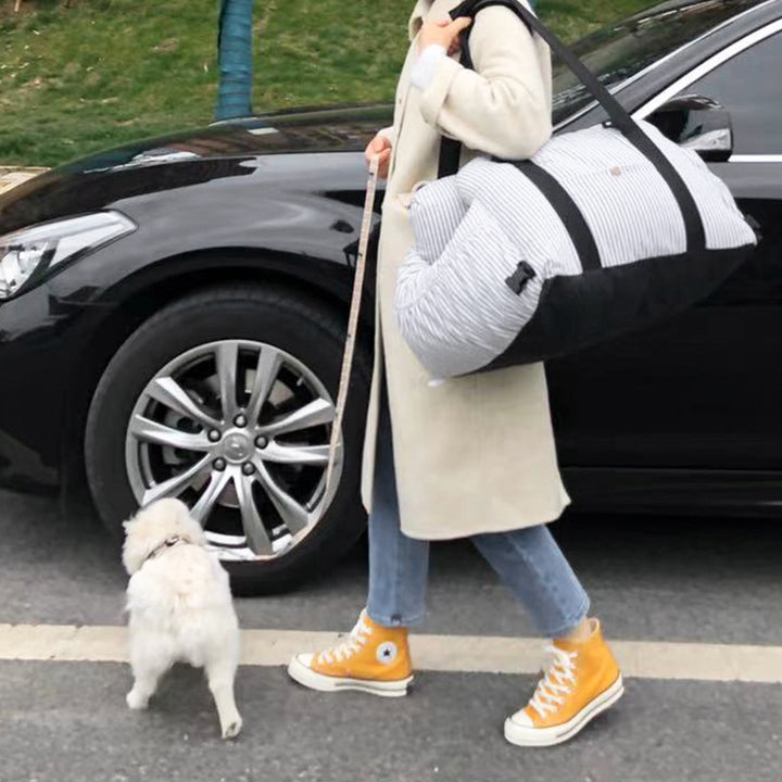 Pet Safety Car Carrier For Travel Use