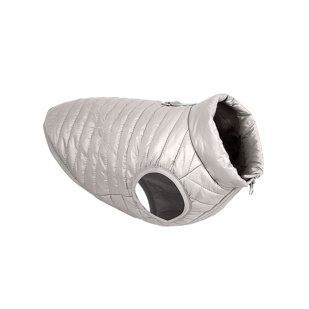 Pet Nylon Zipper Jacket Autumn Winter Clothing