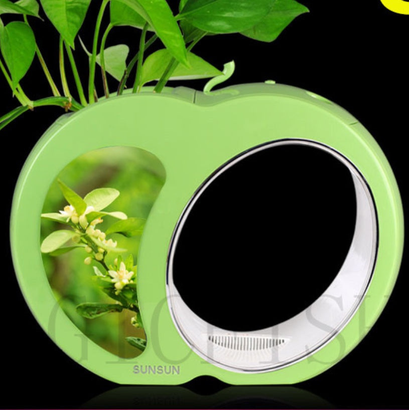 Mini LED Tabletop Fish Tank Decorative Aquarium Display Home Desktop