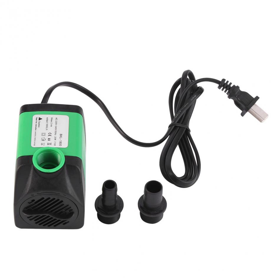Silent Submersible Aquarium Pump With Built In Filter For Small Fish Tank