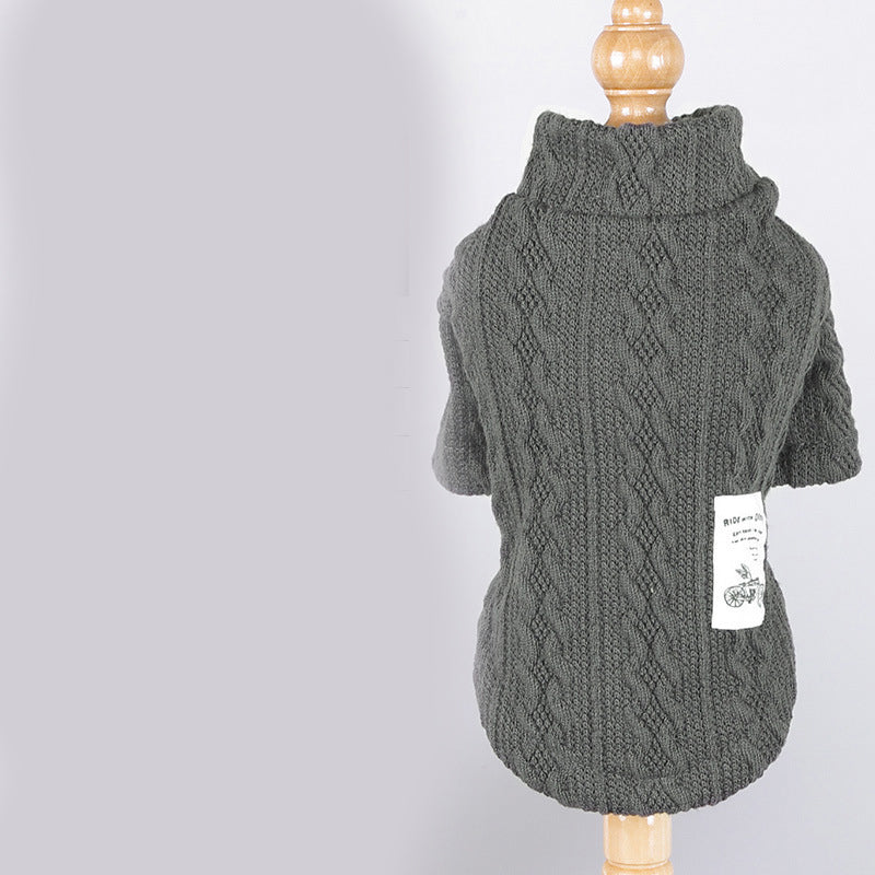 Warm Pet Sweater For Cold Weather Protection
