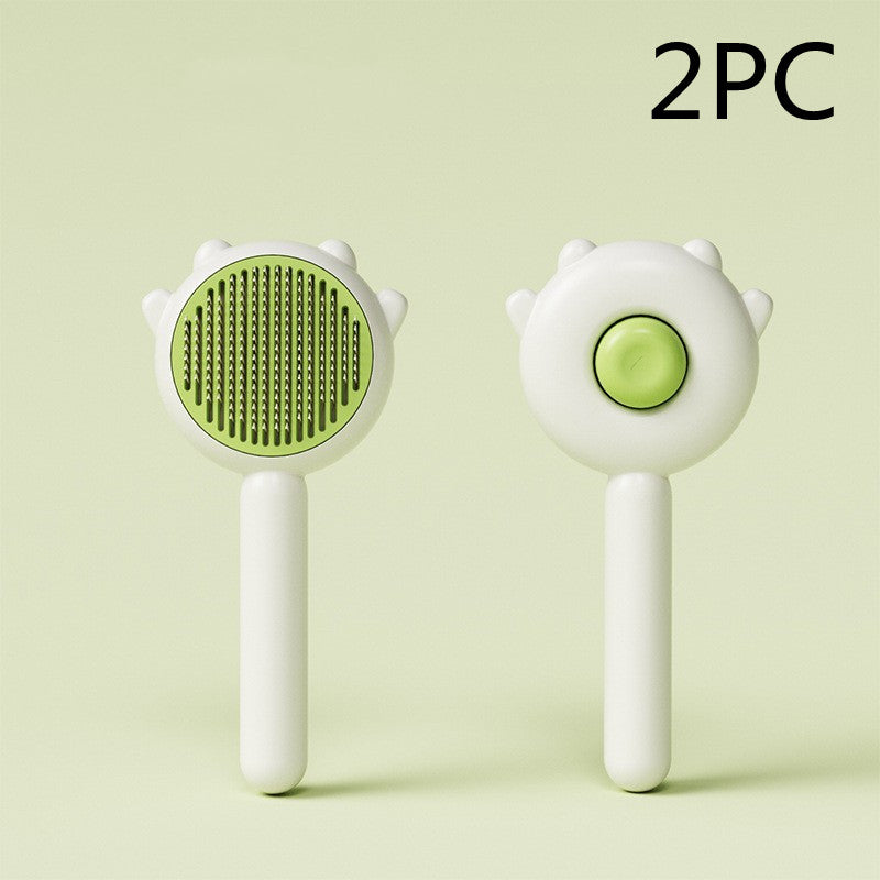 Pet Massage Comb Hair Removal Grooming And Cleaning Brush