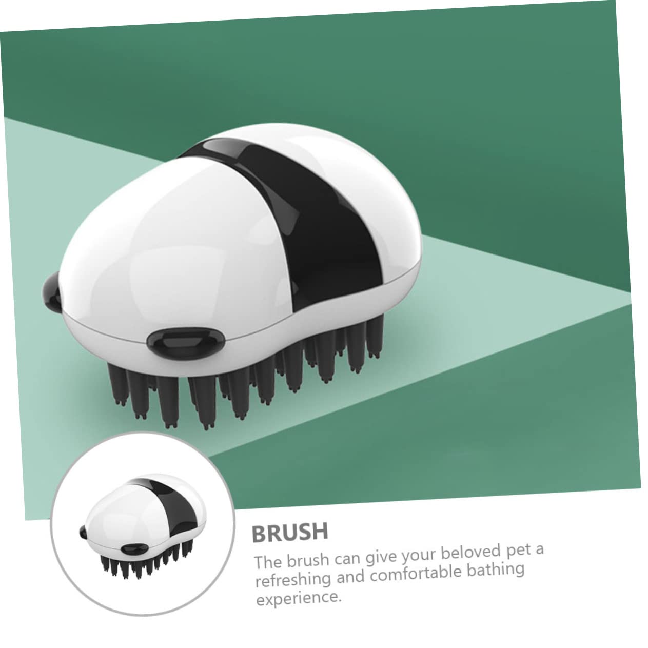 Pet Bath Grooming Glove And Hair Removal Brush Tool