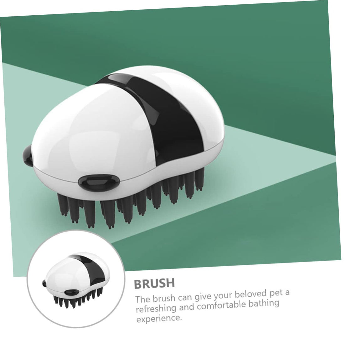 Pet Bath Grooming Glove And Hair Removal Brush Tool