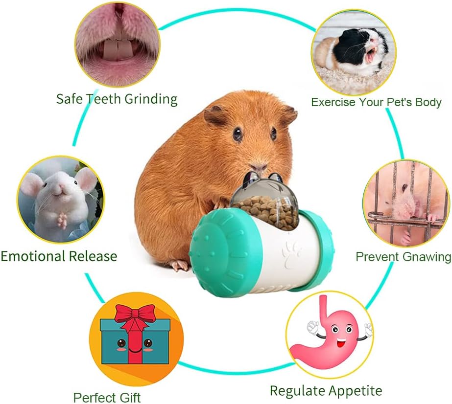 Interactive Pet Treat Dispensing Puzzle Ball Feeder Toy