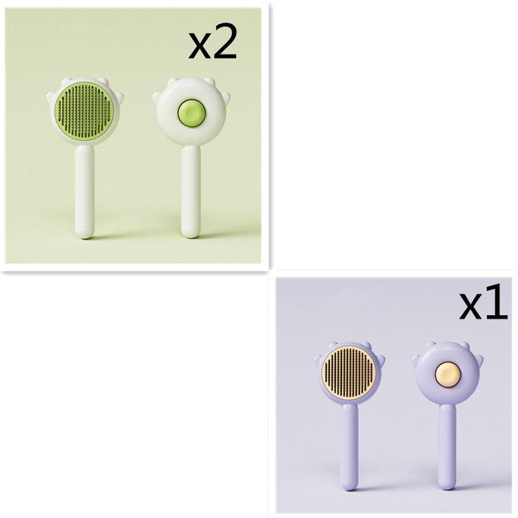 Pet Massage Comb Hair Removal Grooming And Cleaning Brush
