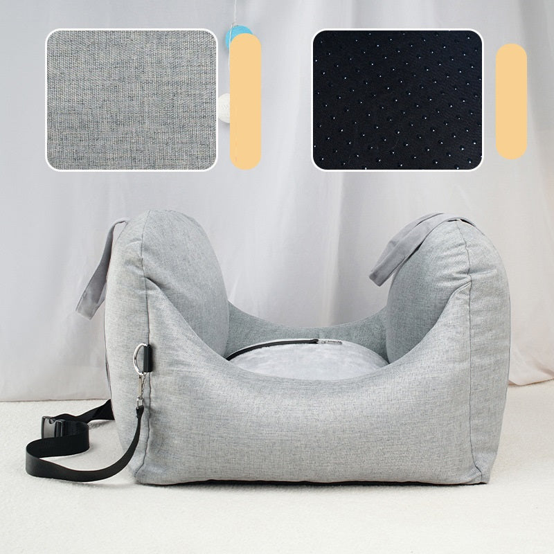 Detachable Washable Pet Car Seat Carrier For All Seasons Travel