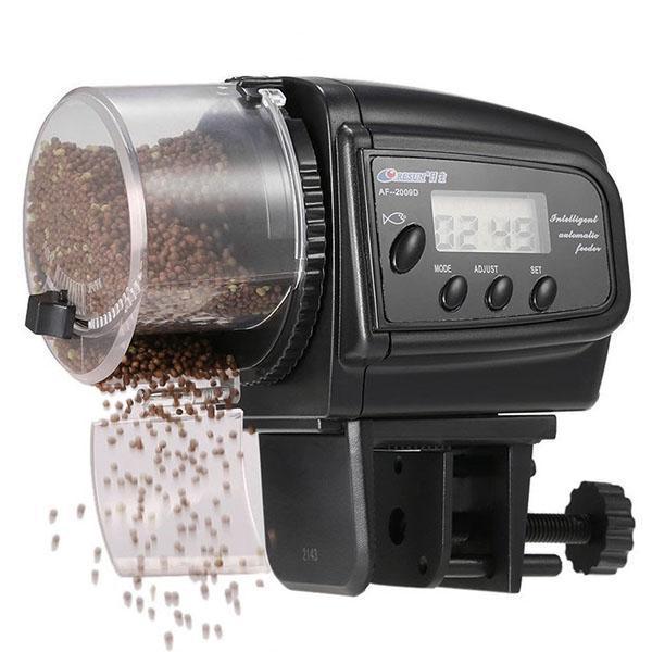 Digital Automatic Aquarium Fish Feeder With Timer And LCD Display