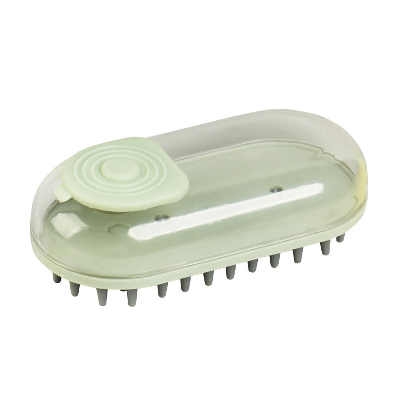 Pet Bath Massage Brush Hair Removal Cleaning Tool