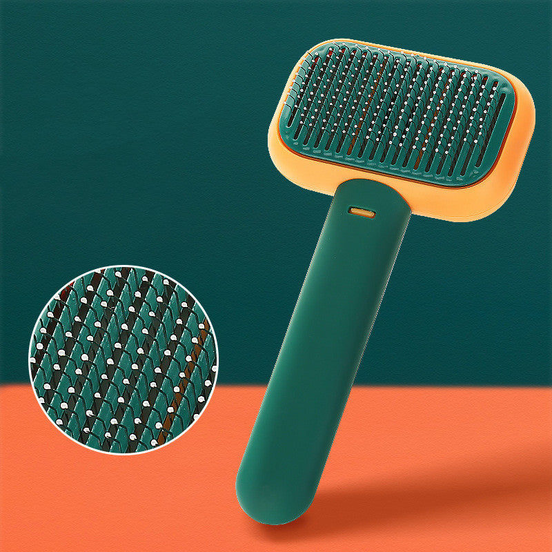 Stainless Steel Pet Grooming Massage Brush And Detangling Comb