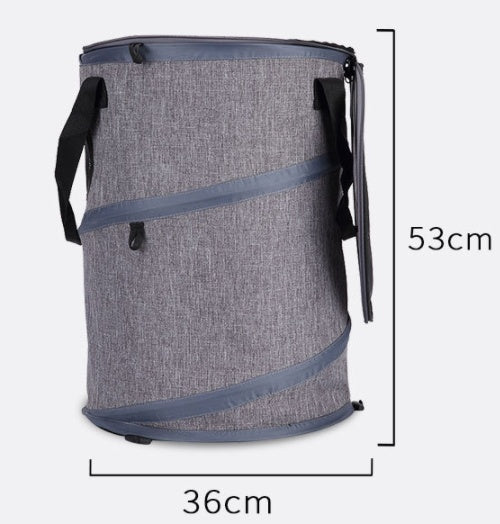 Foldable Pet Carrier Bag With Tunnel And Sleeping Bed Design