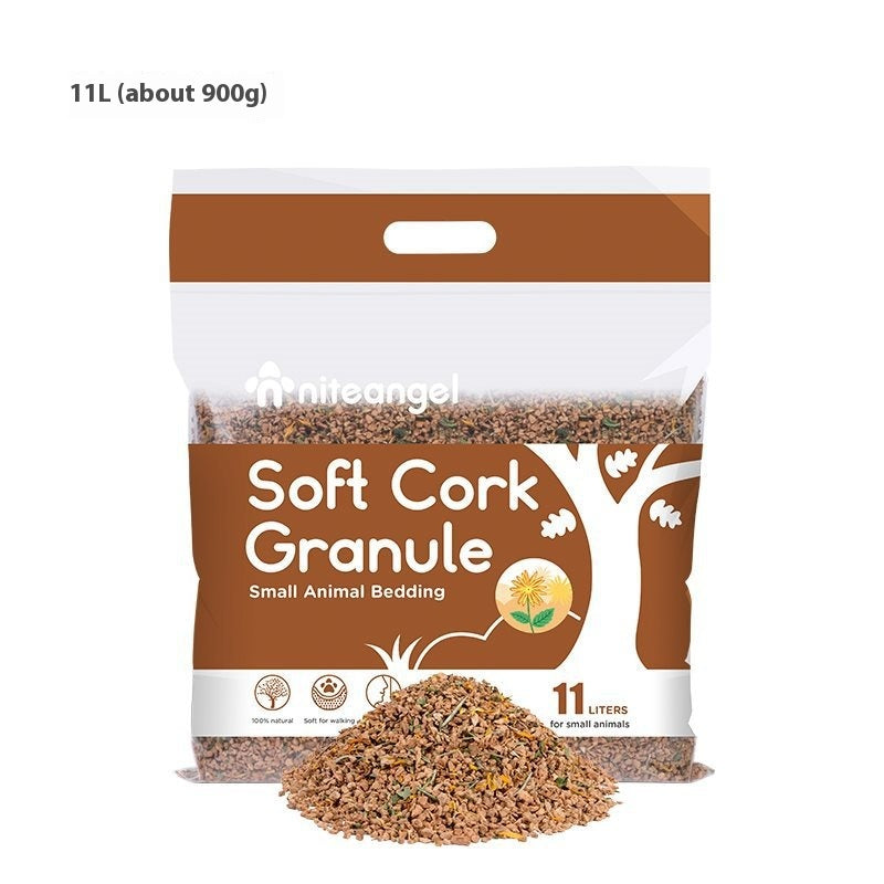 Oak Cork Pet Bedding Dust Free Digging Cage Landscaping Supplies