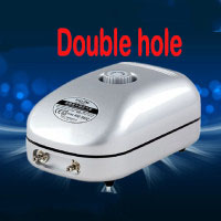 Ultra Quiet Aquarium Air Pump Double Head Oxygen Aerator System