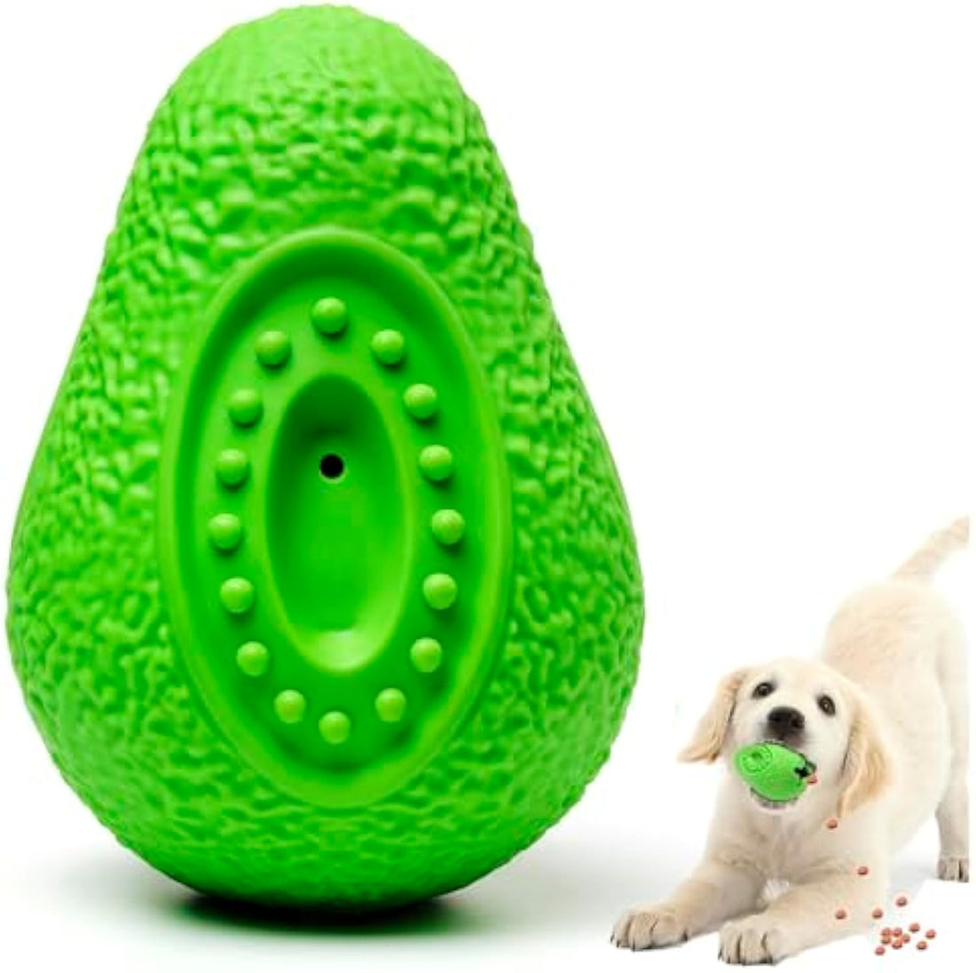 Indestructible Durable Rubber Pet Chew Toy For All Sizes