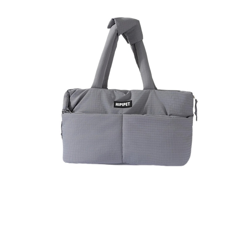 Portable Pet Car Seat Carrier With Safety Leash And Adjustable Support