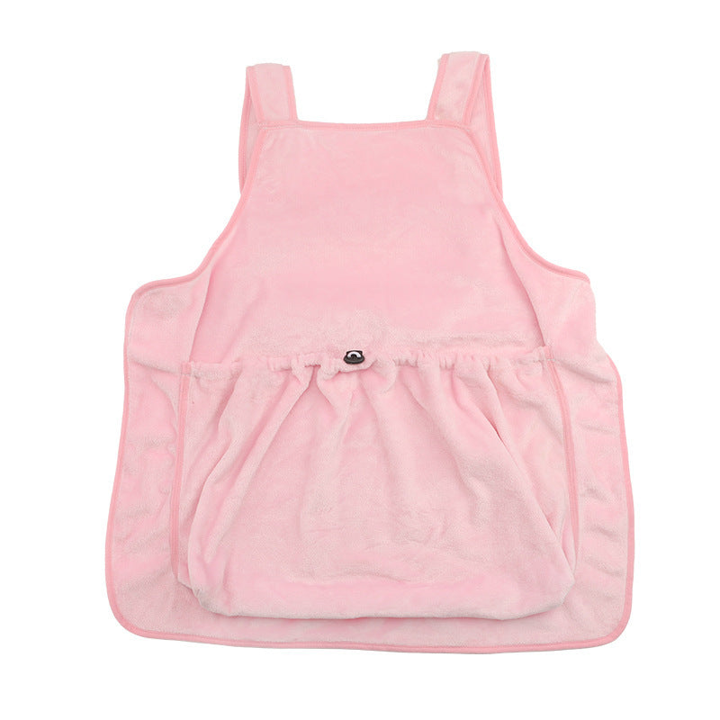Plush Pet Carrier Chest Bag For Travel And Outdoor Use