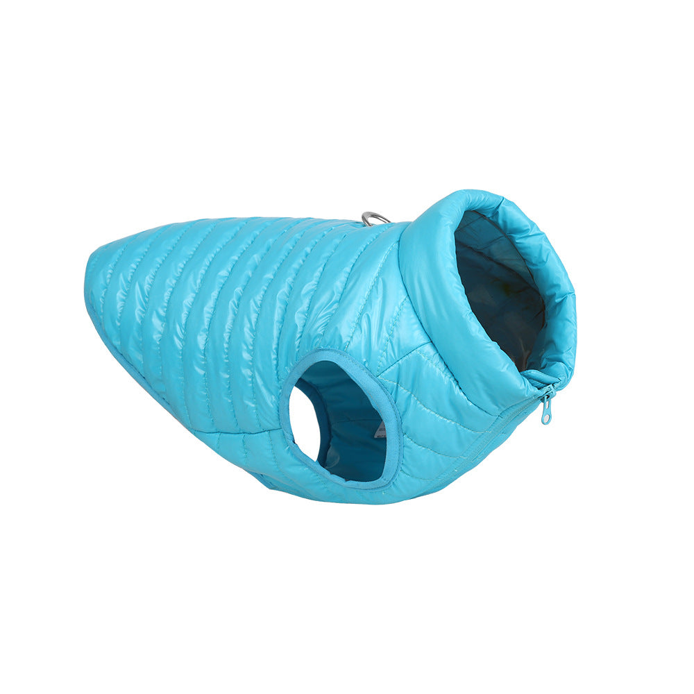 Pet Nylon Zipper Jacket Autumn Winter Clothing