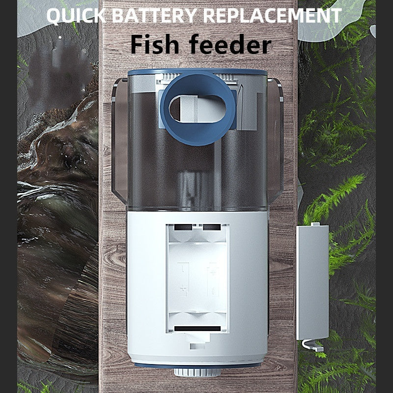 Automatic Fish Tank Feeder Timing Pellet Feeding For Aquarium Pets