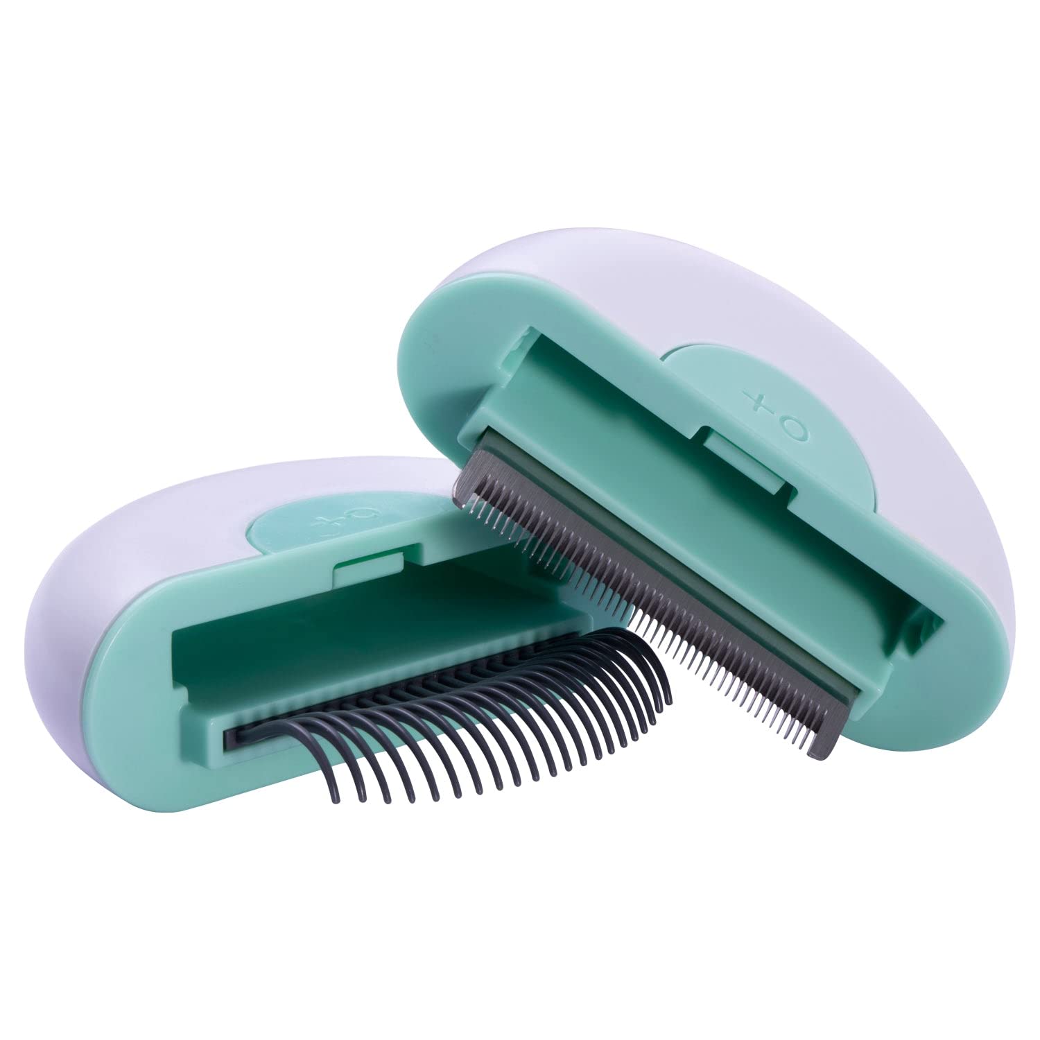 Steel Pet Grooming Comb And Brush Set For Detangling And Shedding