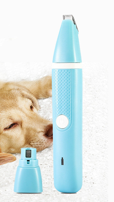 Dual Purpose Pet Nail Polisher And Hair Trimmer Machine