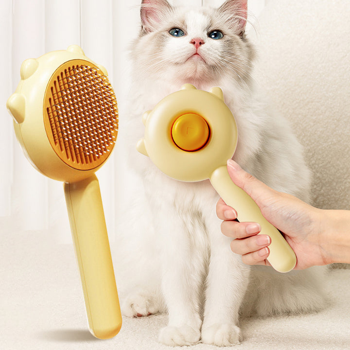 Pet Massage Comb Hair Removal Grooming And Cleaning Brush