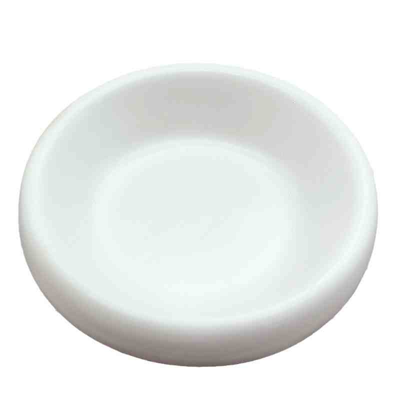 Solid Wood Ceramic Pet Feeding Bowl Stand Dish