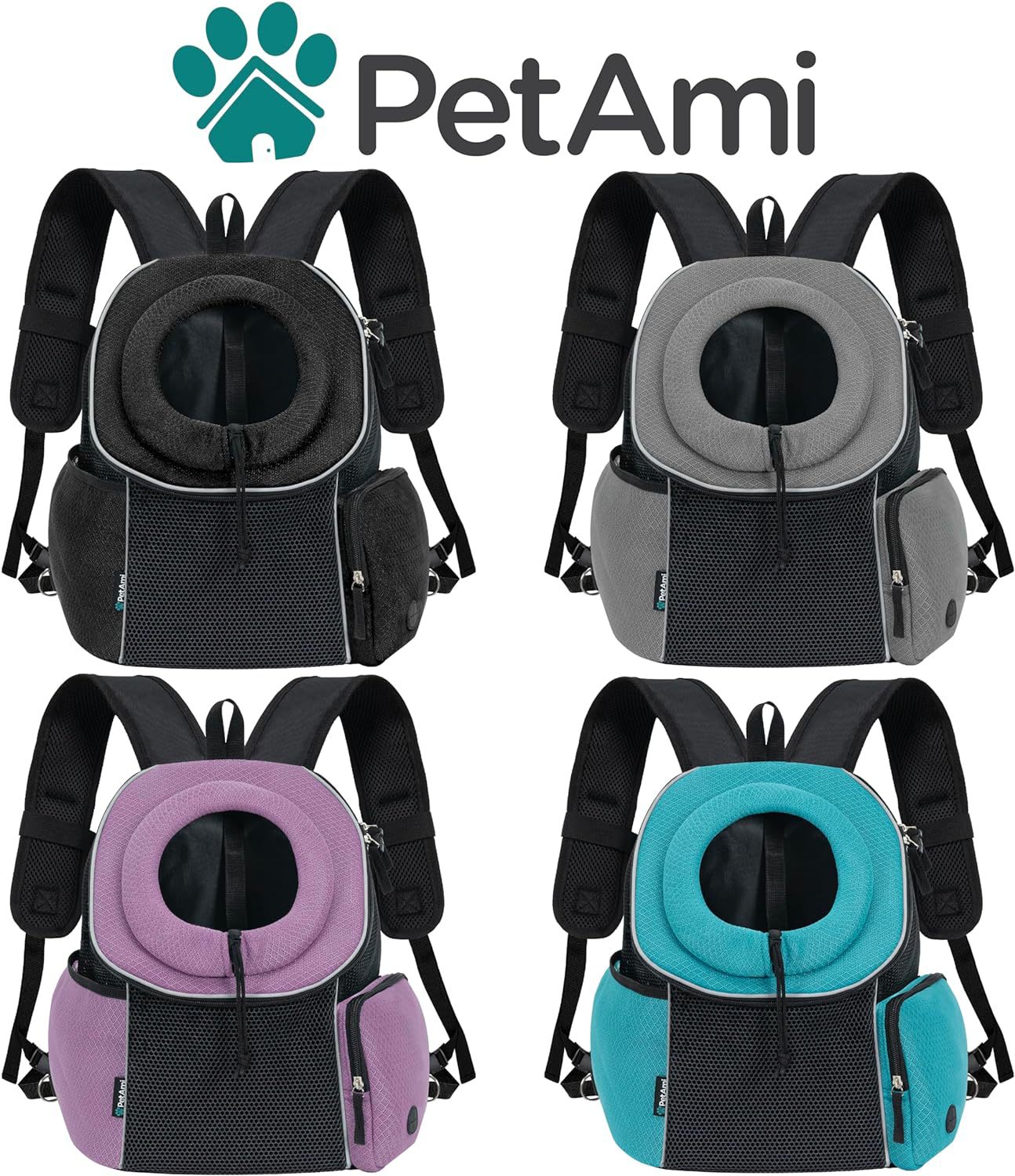 Breathable Portable Pet Carrier Backpack For Travel And Outdoor Use