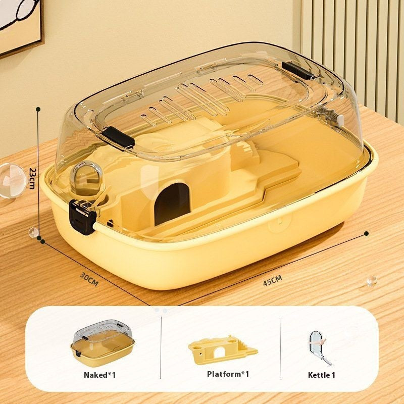 Djungarian Hamster Cang Special Oversized Transparent Acrylic Cage