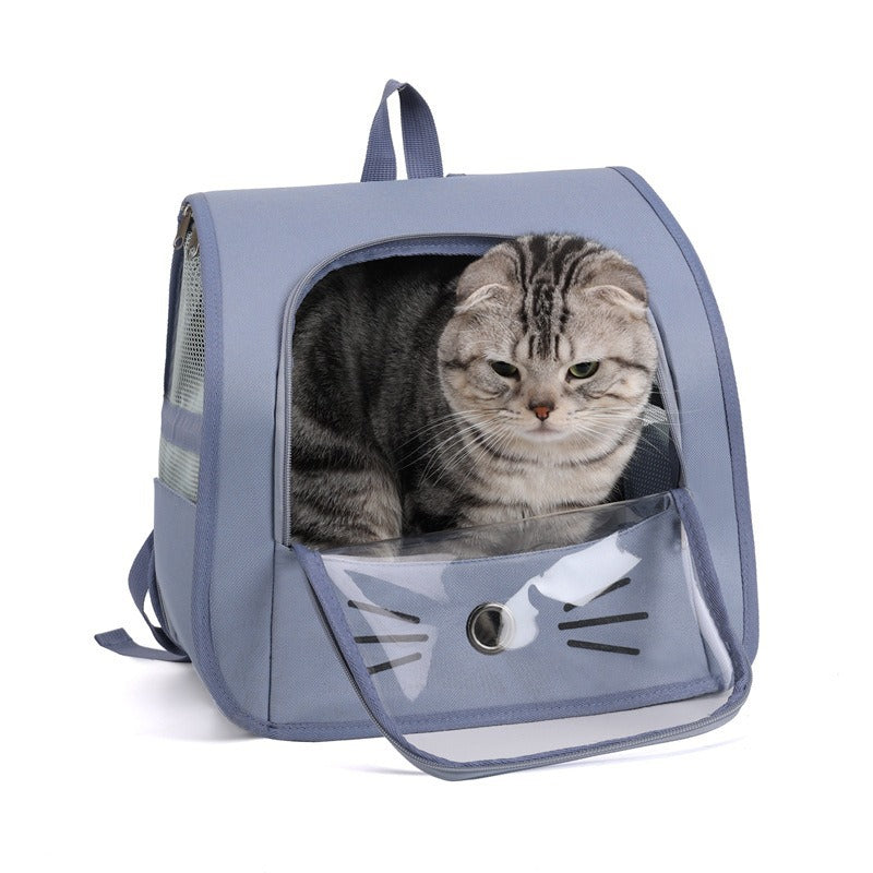 Breathable Pet Carrier Backpack For Cats And Small Dogs Travel