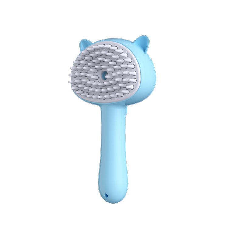 Rechargeable Mist Self Cleaning Pet Grooming Brush Multifunctional Slicker Tool
