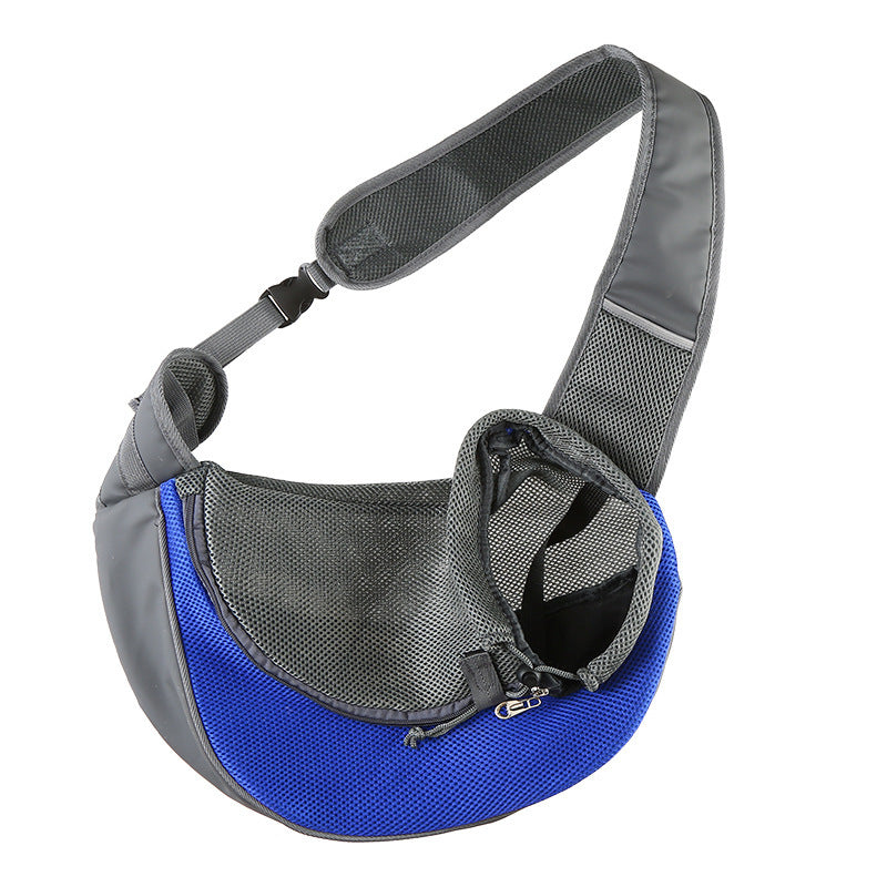 Portable Mesh Oxford Pet Carrier Sling Bag For Travel