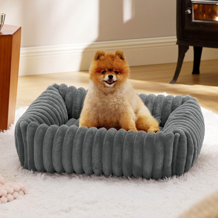 All Season Plush Pet Bed Warm Comfortable House