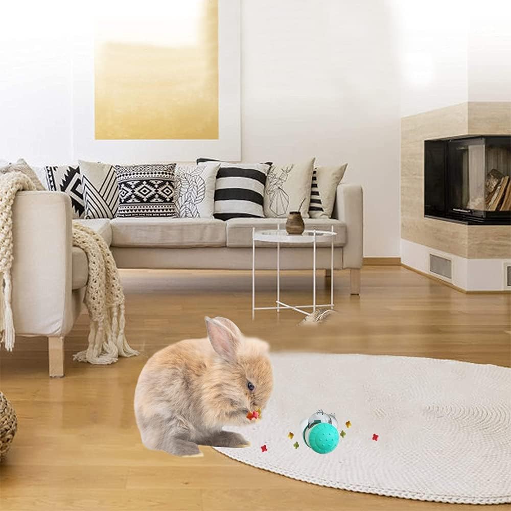 Interactive Pet Treat Dispensing Puzzle Ball Feeder Toy