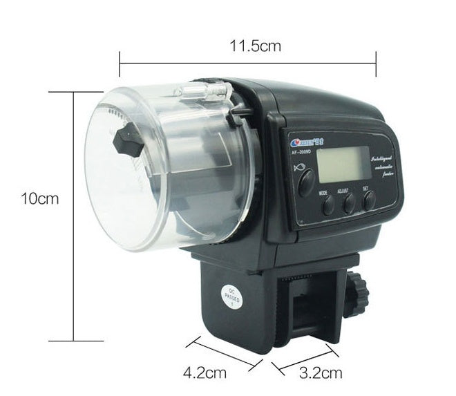 Digital Automatic Aquarium Fish Feeder With Timer And LCD Display
