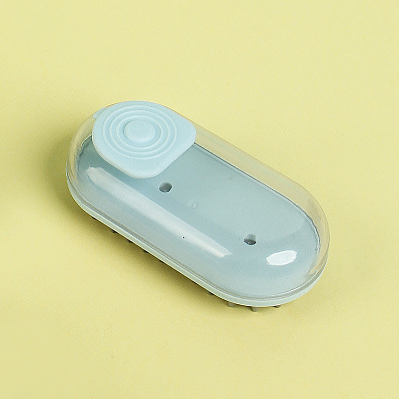 Pet Bath Massage Brush Hair Removal Cleaning Tool