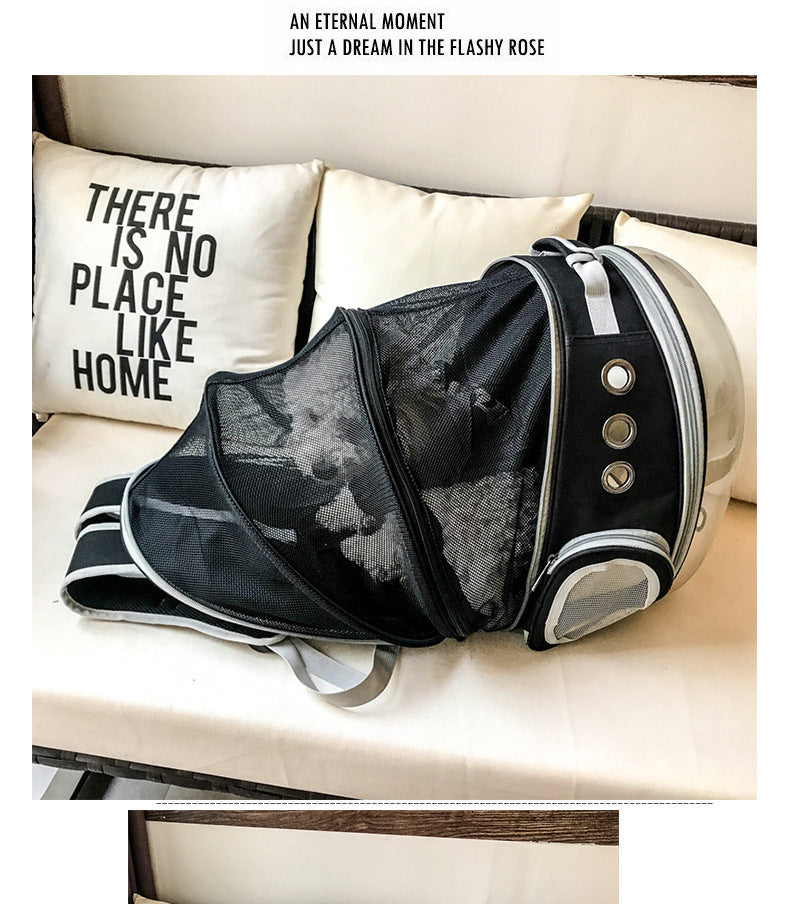 Space Capsule Pet Carrier Backpack With 360 Degree View