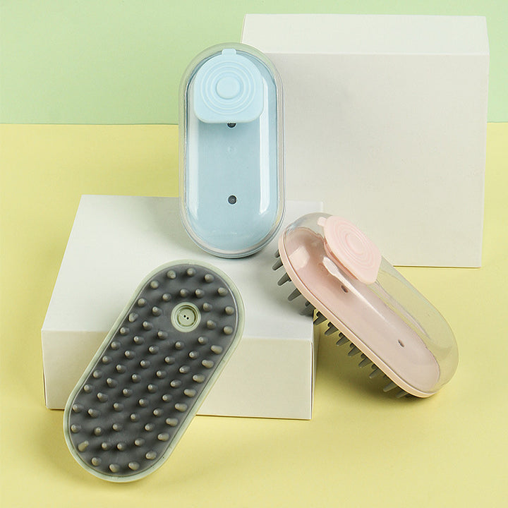 Pet Bath Massage Brush Hair Removal Cleaning Tool