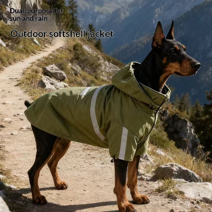Pet Clothes AutumnWinter Dog Apparel All-Weather Tactical Jacket