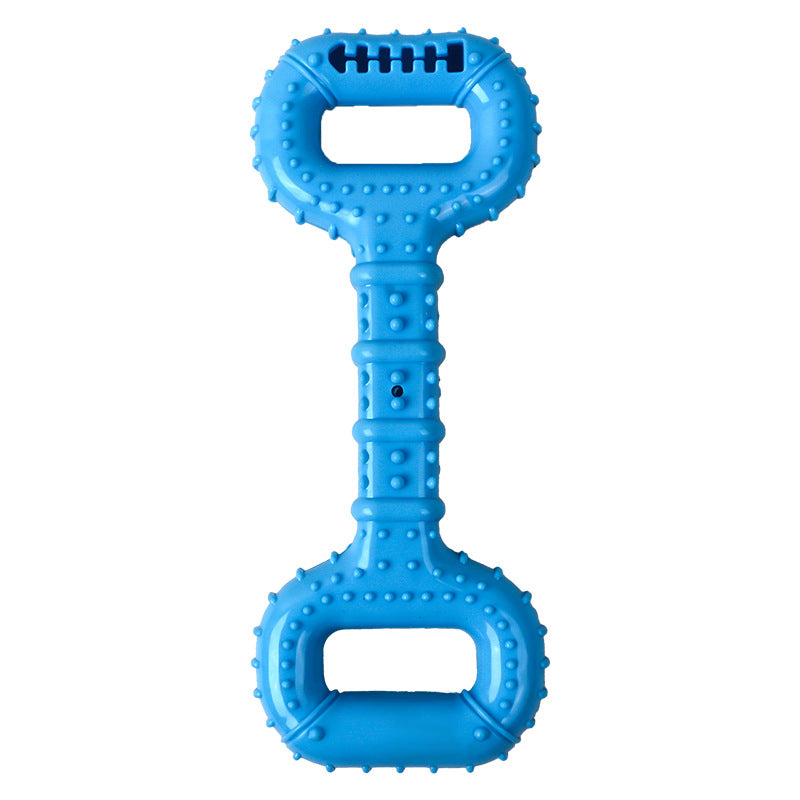 Long Lasting Interactive Pet Chew Bone Toy With Pull Band