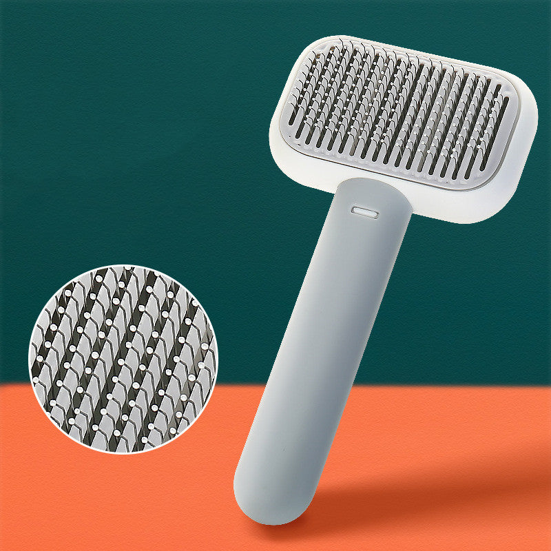 Stainless Steel Pet Grooming Massage Brush And Detangling Comb