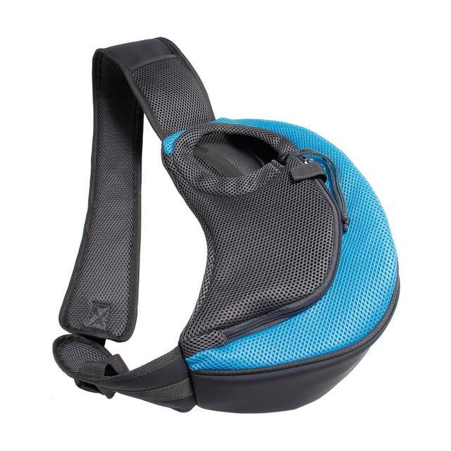 Portable Mesh Oxford Pet Carrier Sling Bag For Travel
