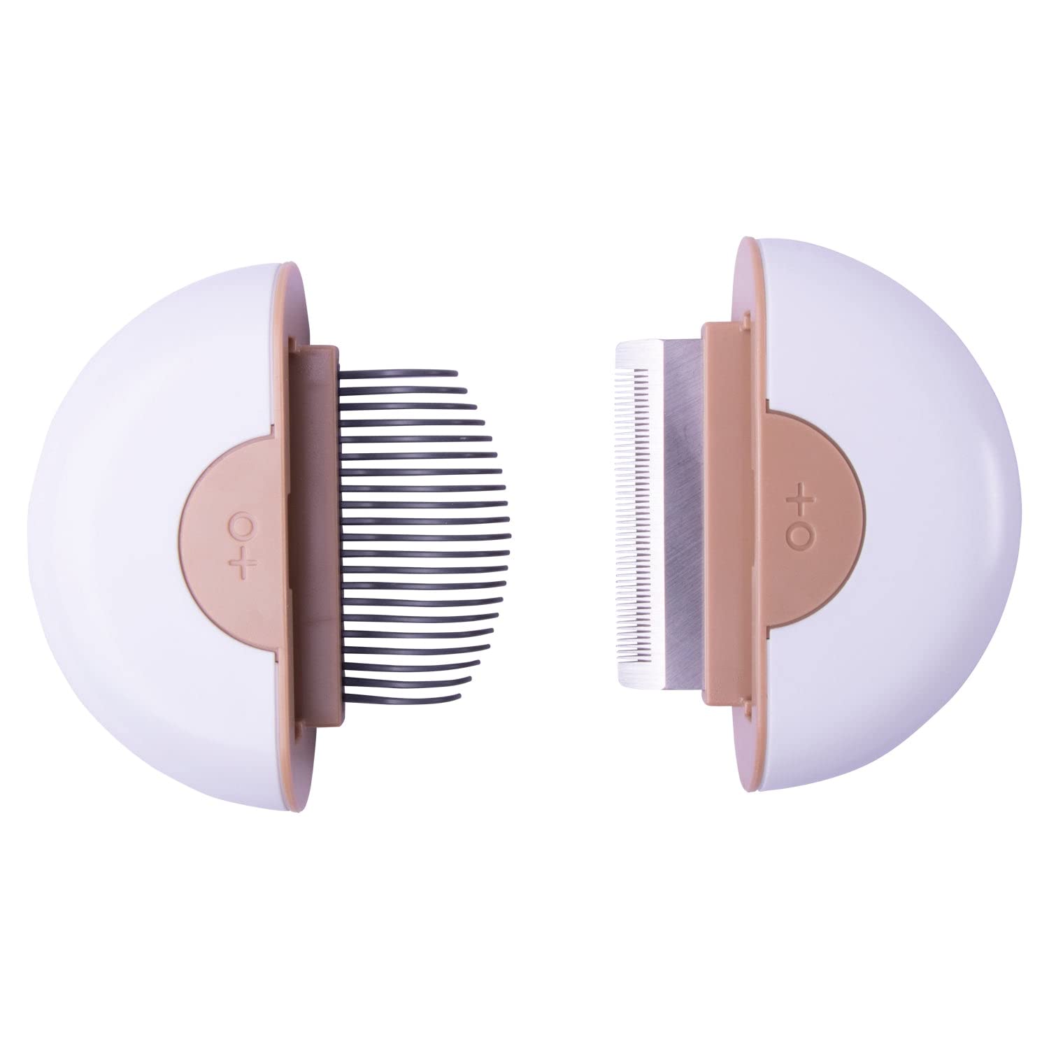 Steel Pet Grooming Comb And Brush Set For Detangling And Shedding