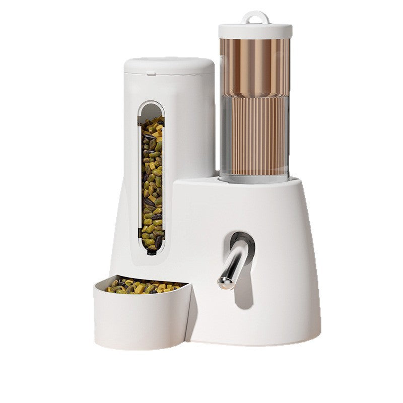 Automatic Pet Water Feeder Drinking Bottle Food Basin For Cage Use